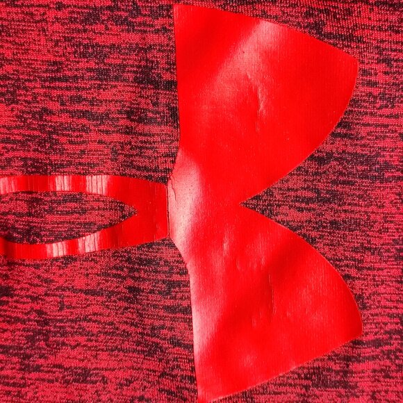 Under Armour lightweight hoodie kids unisex size M maroon salt and pepper - Picture 7 of 9